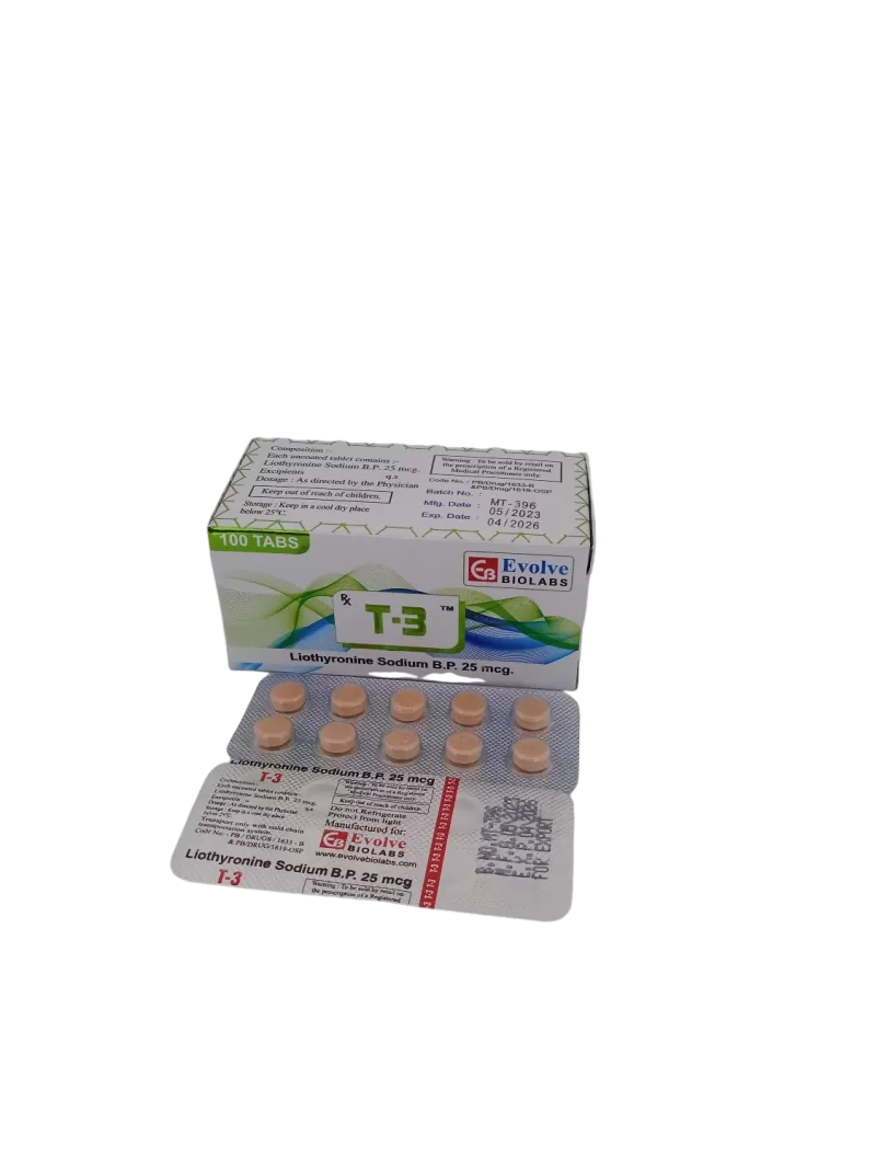 T-3 -25 MCG - 100 TABLET - Image 2