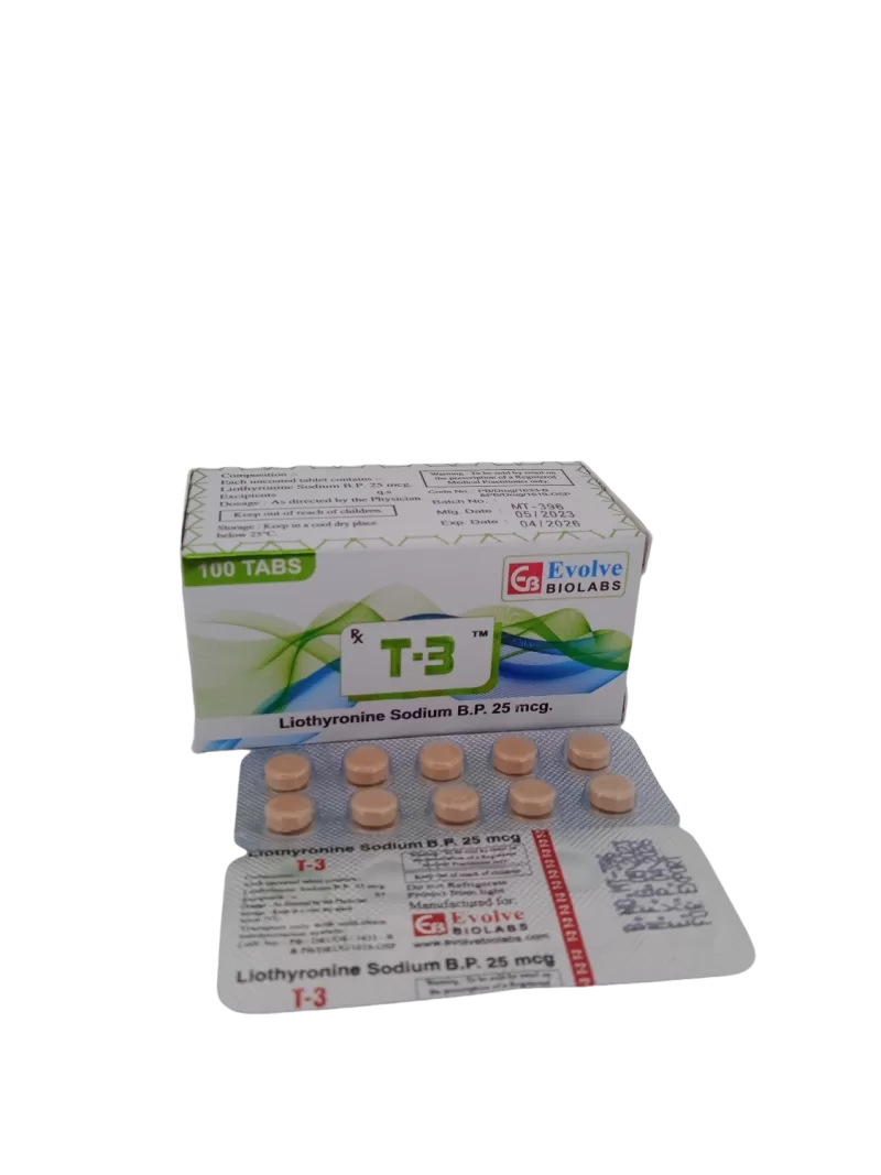 T-3 -25 MCG - 100 TABLET