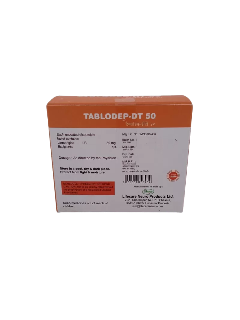TABLODEP DT 50 MG - 10 TABLETS - Image 4