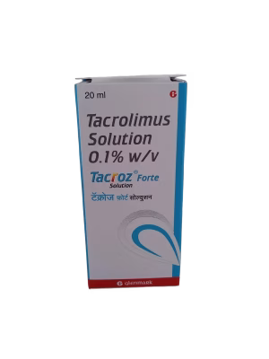 TACROZ FORTE SOLUTION - 1 BOTTLE OF 20ML