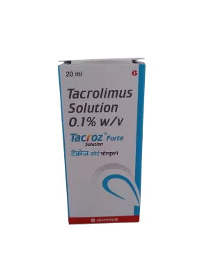 TACROZ FORTE SOLUTION - 1 BOTTLE OF 20ML