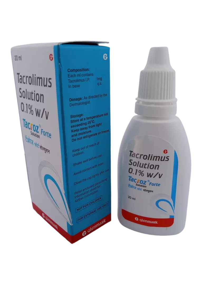 TACROZ FORTE SOLUTION - 1 BOTTLE OF 20ML - Image 3