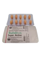 TADALISTA SUPER ACTIVE 20 MG - 10 CAPSULES