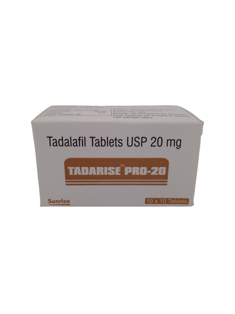 TADARISE PRO 20 MG - 10 TABLETS