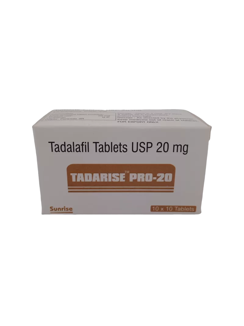 TADARISE PRO 20 MG - 10 TABLETS