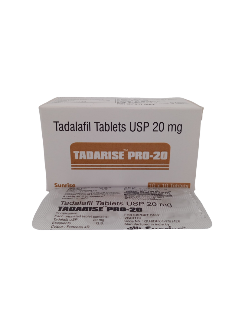 TADARISE PRO 20 MG - 10 TABLETS - Image 3