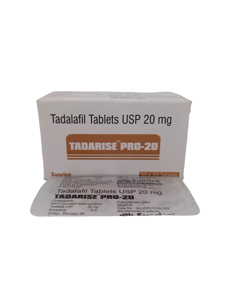 TADARISE PRO 20 MG - 10 TABLETS - Image 3