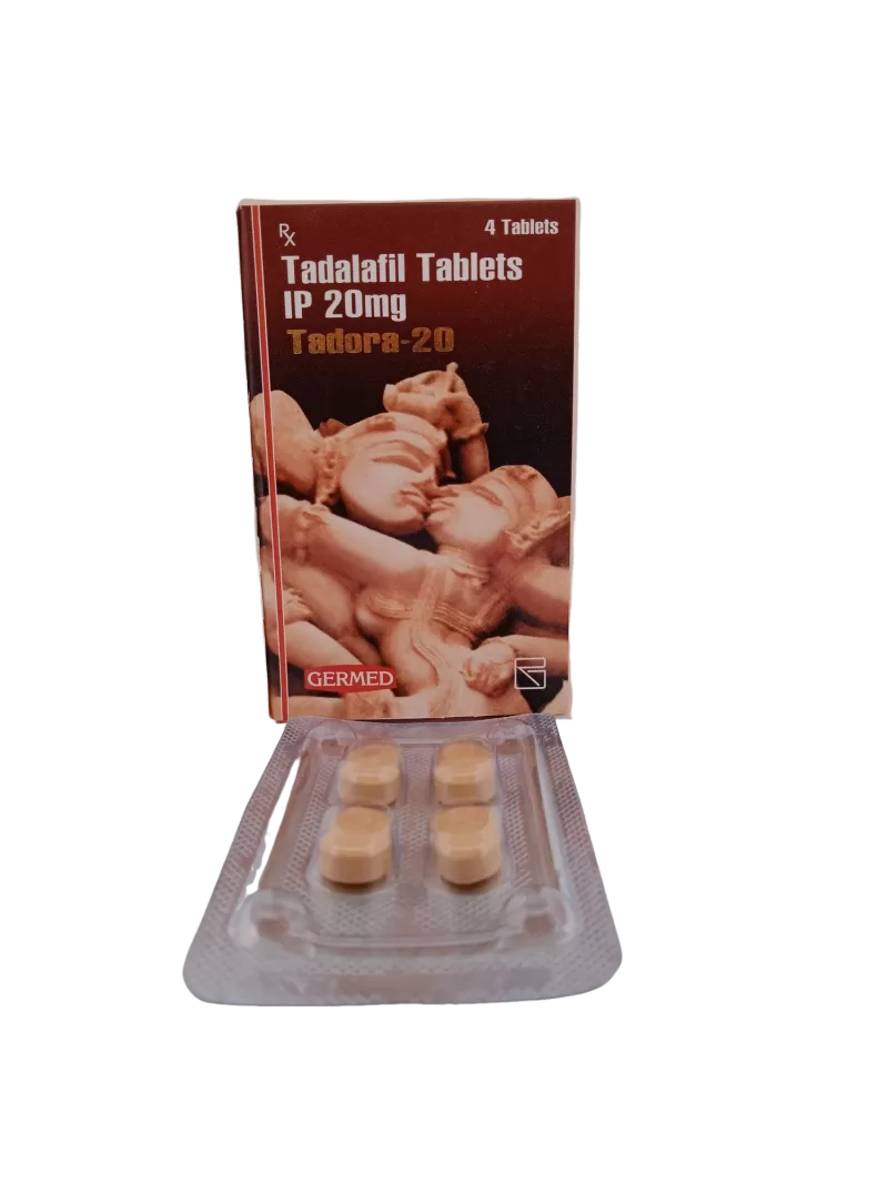 TADORA 20 MG - 4 TABLETS - Image 2