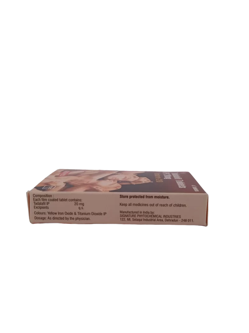 TADORA 20 MG - 4 TABLETS - Image 4