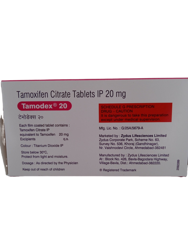 TAMODEX 20MG - 10 TABLETS - Image 4