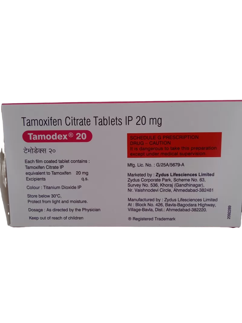 TAMODEX 20MG - 10 TABLETS - Image 4