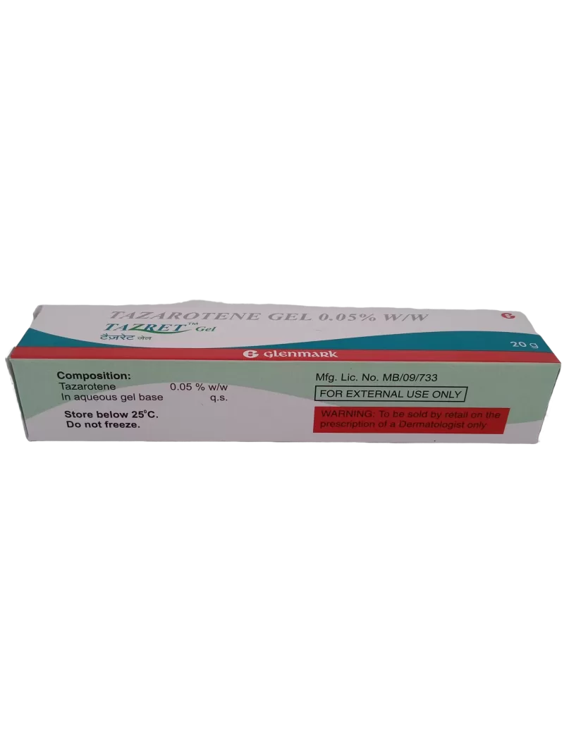 TAZRET GEL - 1 TUBE OF 20GM - Image 4