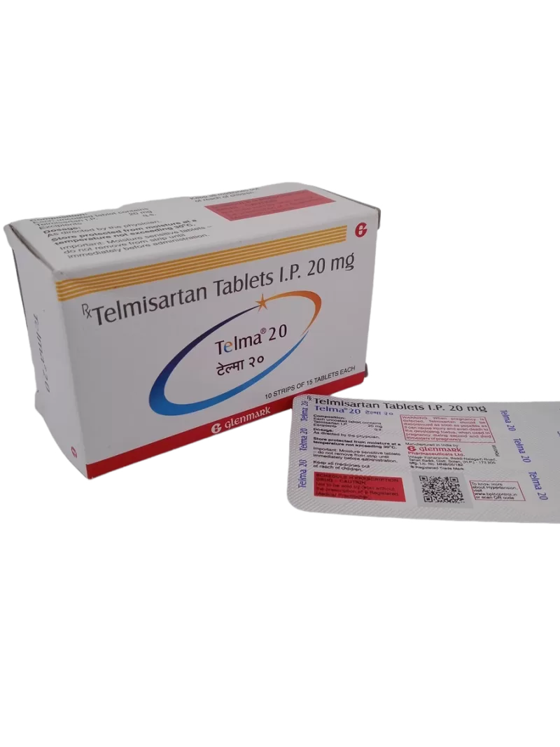 TELMA 20 MG - 15 TABLETS - Image 3