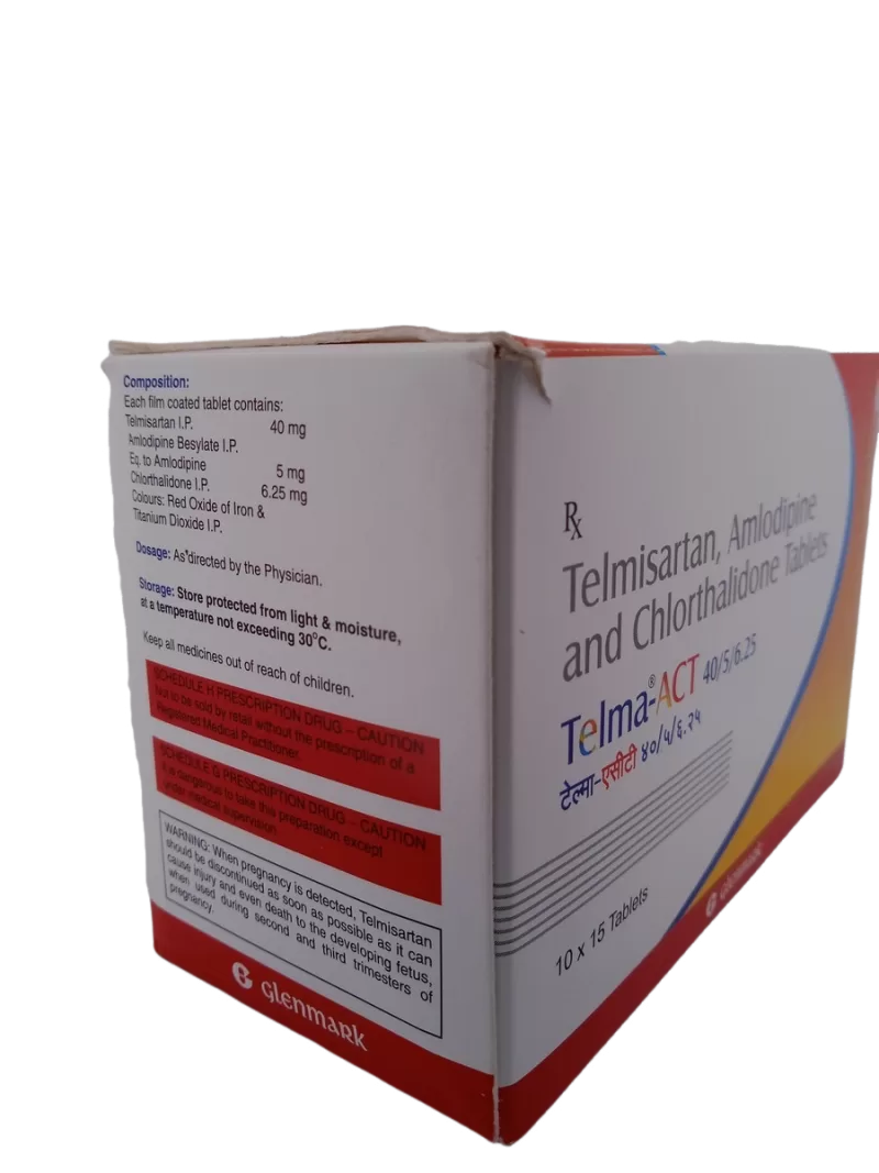TELMA-ACT - 15 TABLETS - Image 4