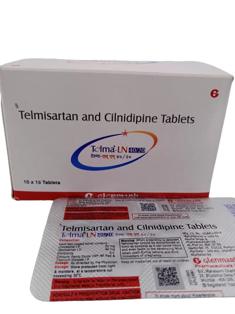 TELMA-LN 40/20 - 15 TABLETS - Image 3