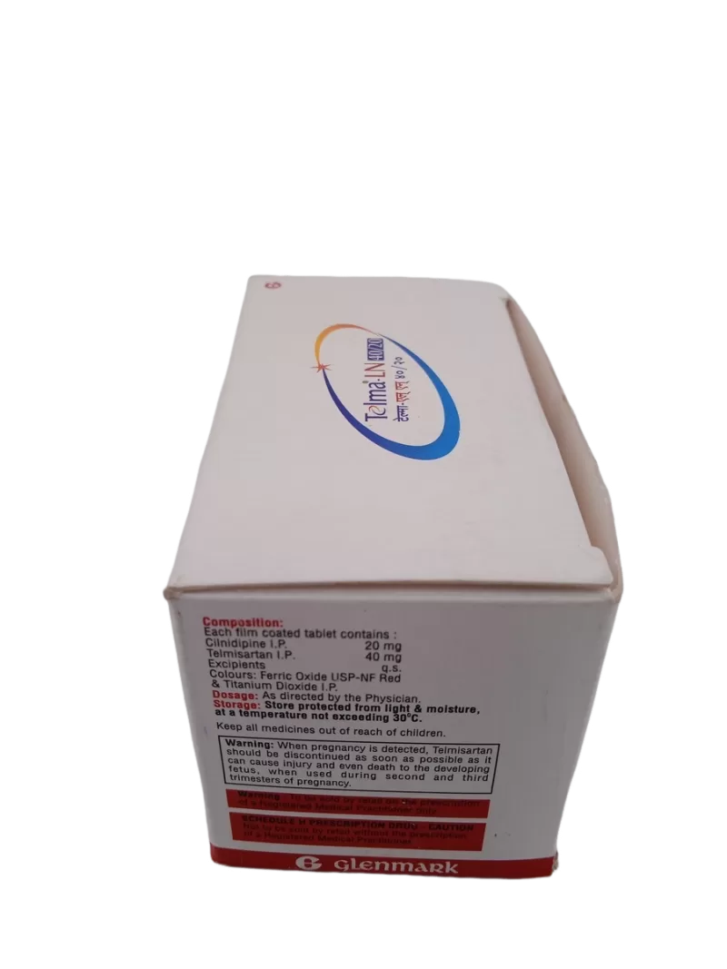 TELMA-LN 40/20 - 15 TABLETS - Image 4