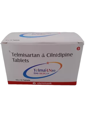 TELMA-LN 80 - 15 TABLETS