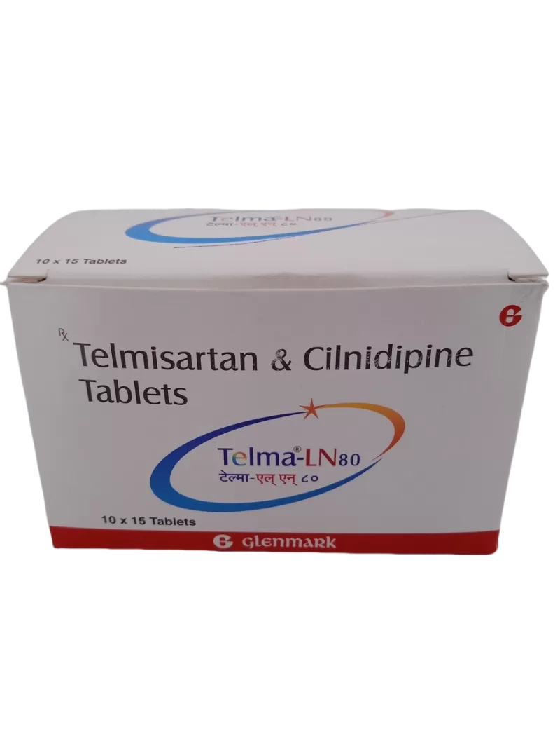 TELMA-LN 80 - 15 TABLETS