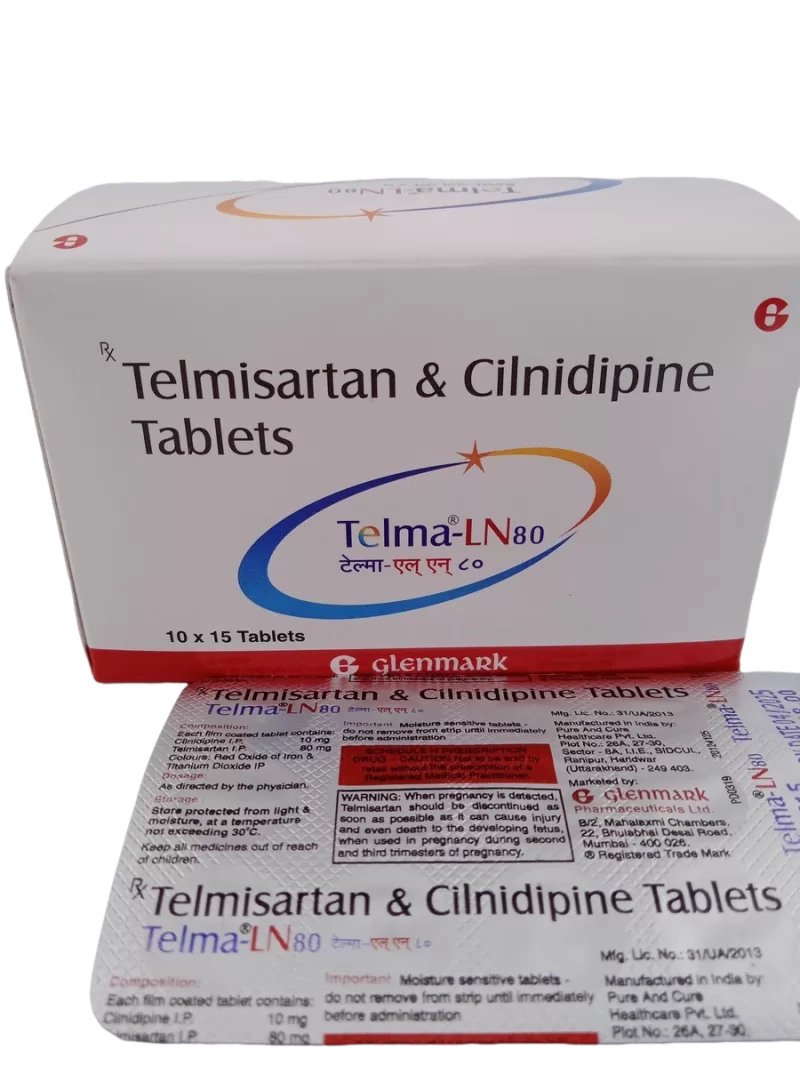 TELMA-LN 80 - 15 TABLETS - Image 3