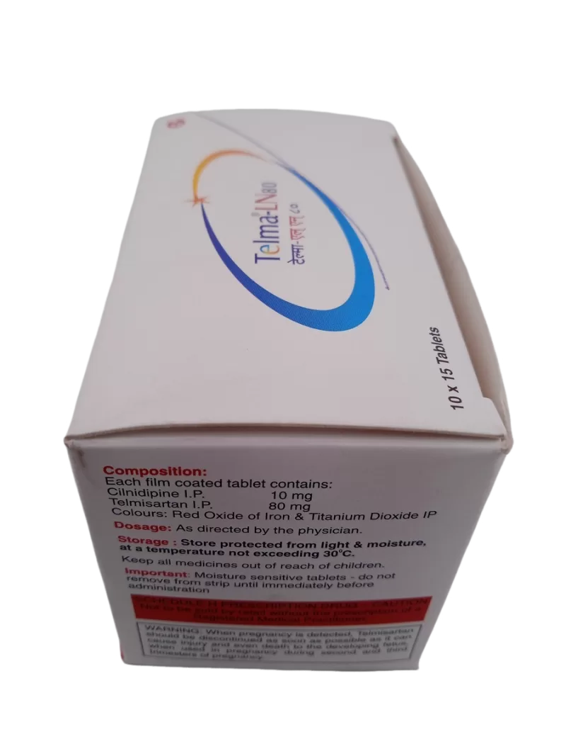 TELMA-LN 80 - 15 TABLETS - Image 4