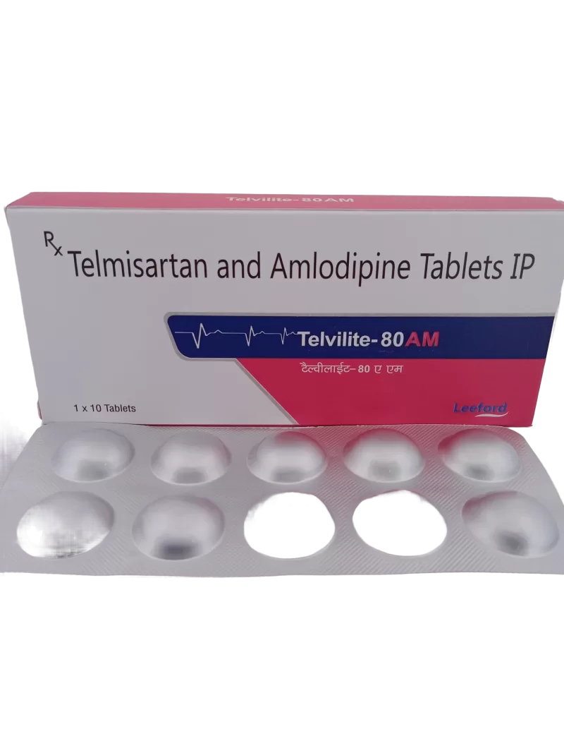 TELVILITE-80 AM - 10 TABLETS - Image 2