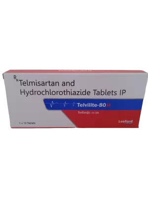 TELVILITE-80 H - 10 TABLETS