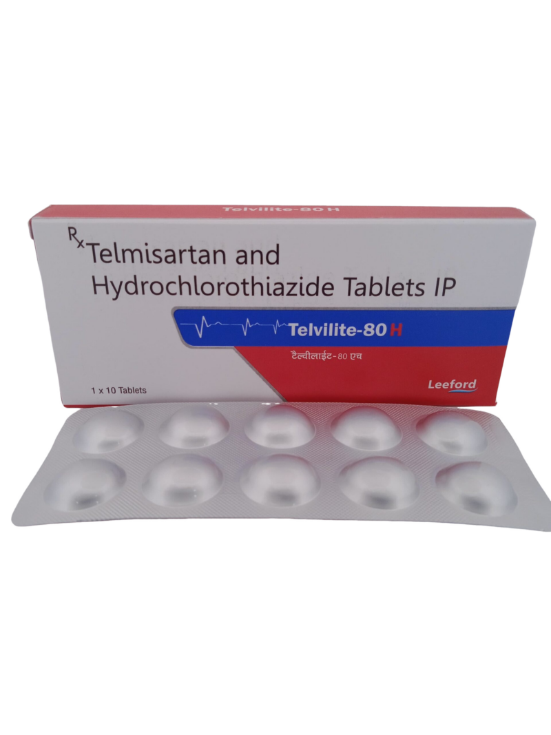 TELVILITE-80 H - 10 TABLETS - Image 2