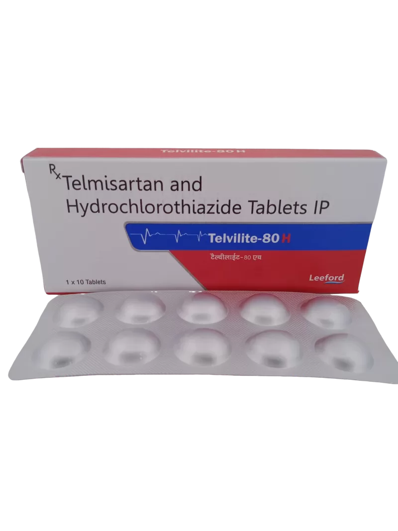 TELVILITE-80 H - 10 TABLETS - Image 2