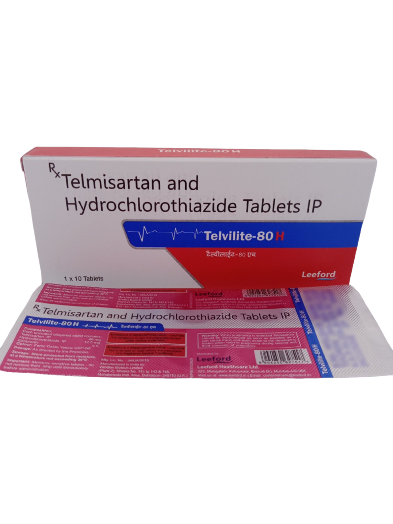 TELVILITE-80 H - 10 TABLETS - Image 3