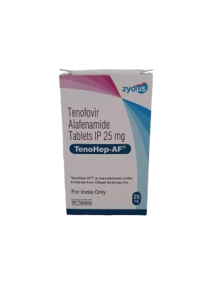 TENOHEP-AF 25MG - 1 BOTTLE OF 30 TABLETS
