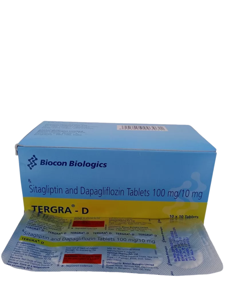 TERGRA-D 100MG/10MG - 10 TABLETS - Image 3