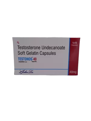 TESTONOS 40 MG - 10 CAPSULES