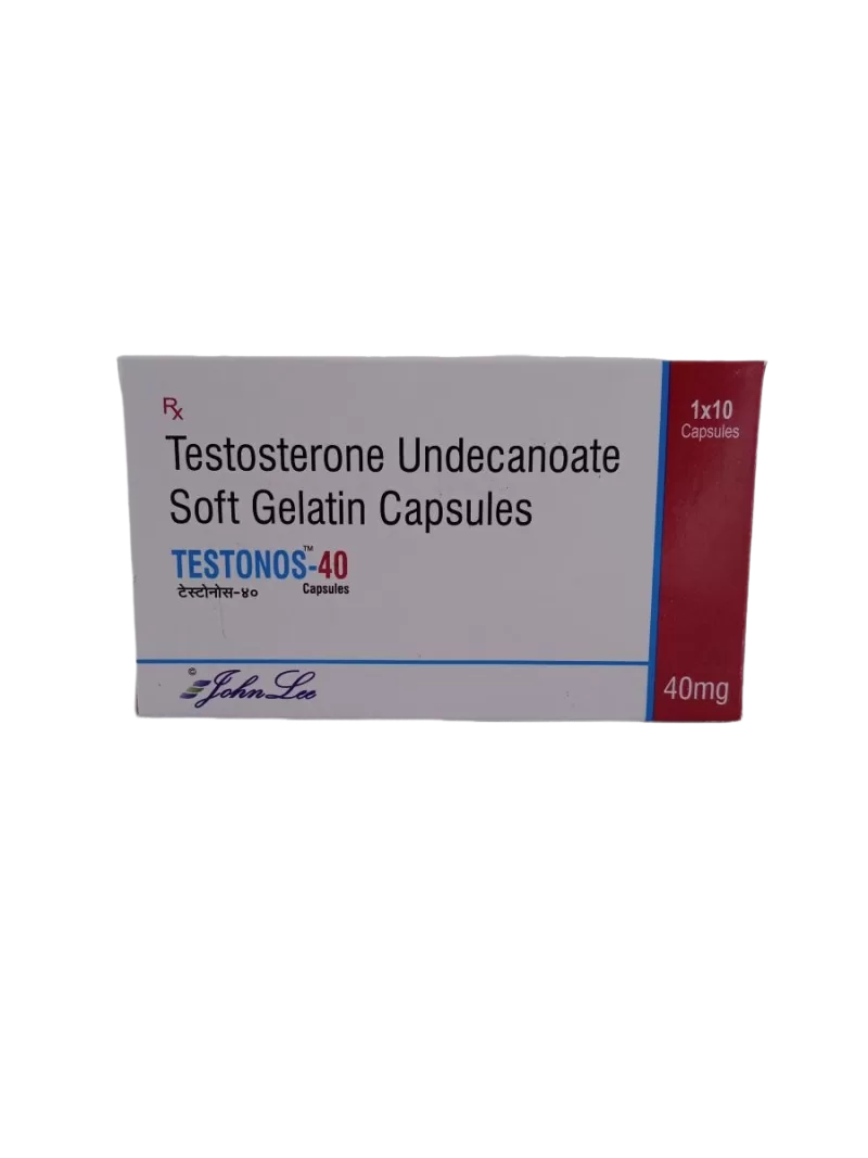 TESTONOS 40 MG - 10 CAPSULES