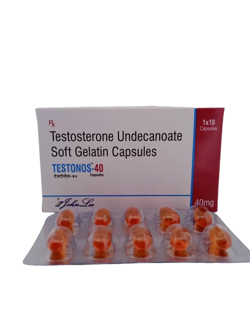 TESTONOS 40 MG - 10 CAPSULES - Image 3