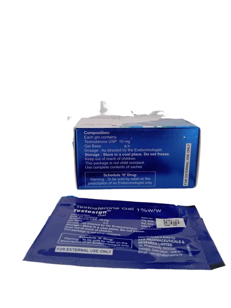 TESTOSIGN GEL - 5gm - Image 4