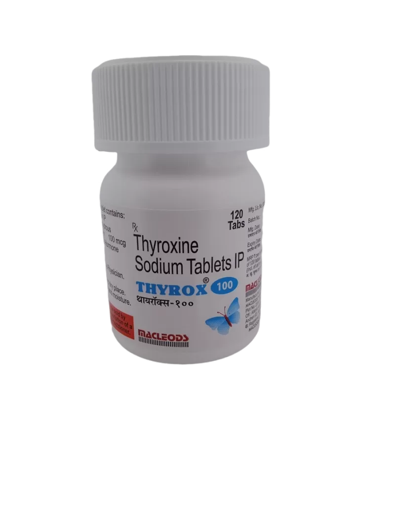 THYROX 100 MCG - 1 BOTTLE OF 120 TABLETS