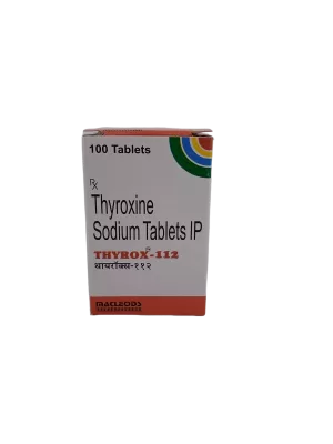 THYROX 112 MCG - 1 BOTTLE OF 100 TABLETS