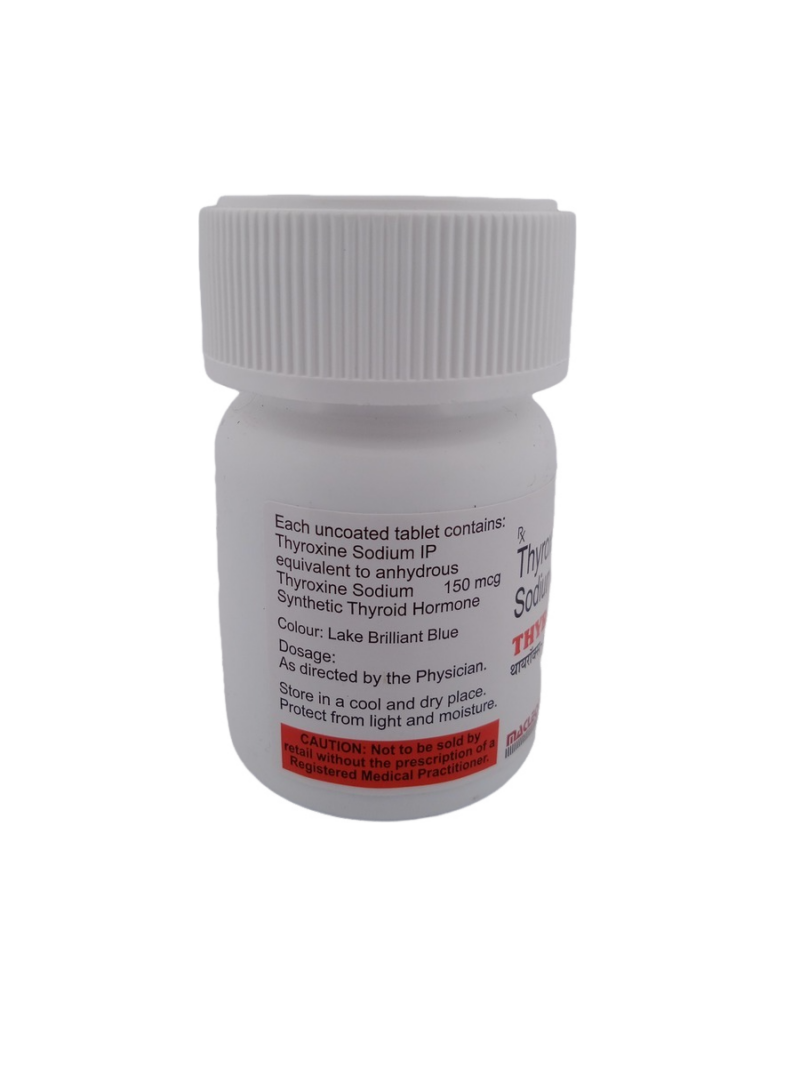 THYROX 150 MCG - 1 BOTTLE OF 120 TABLETS - Image 2