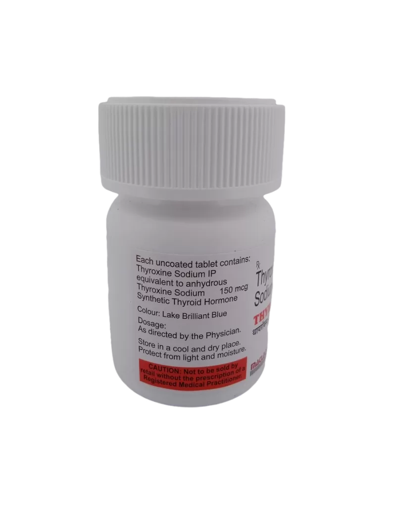 THYROX 150 MCG - 1 BOTTLE OF 120 TABLETS - Image 2