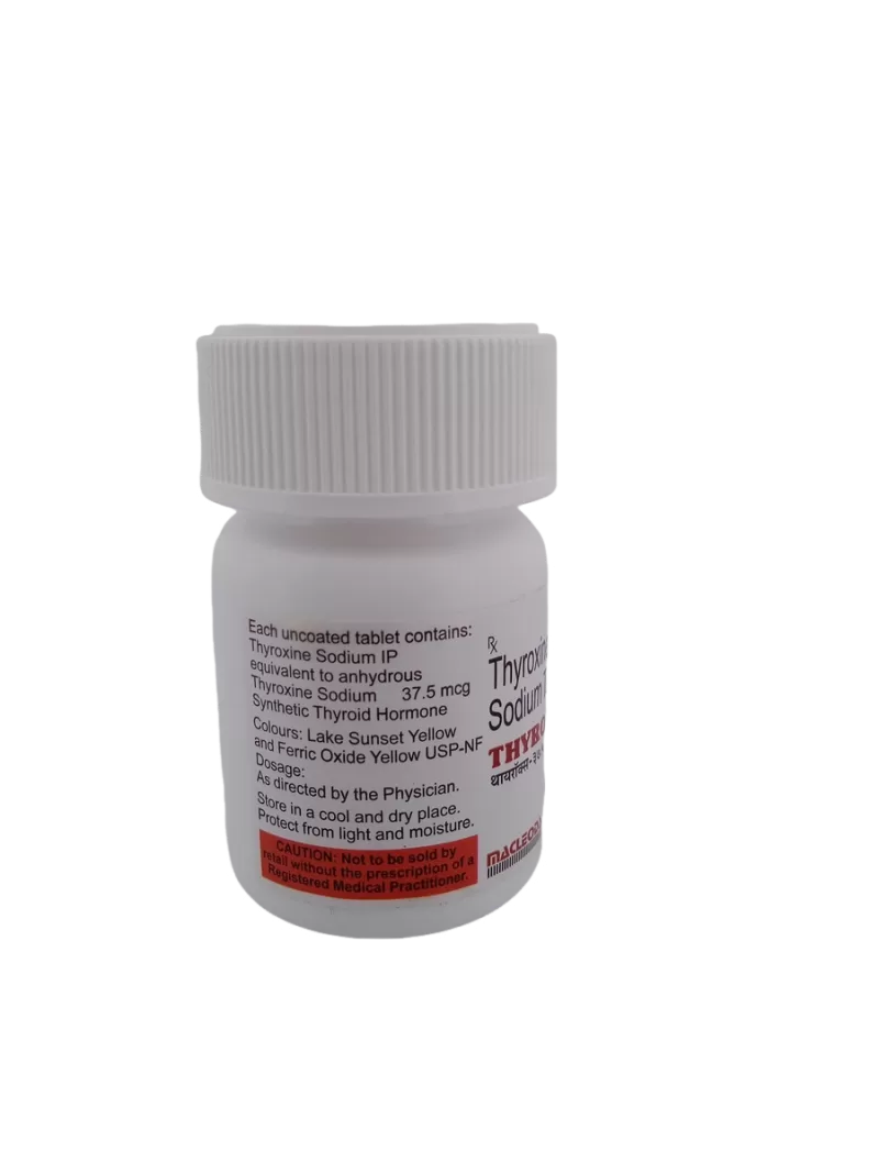 THYROX 37.5 MCG - 1 BOTTLE OF 120 TABLETS - Image 2