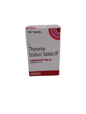 THYROX 62.5 MCG - 1 BOTTLE OF 100 TABLETS