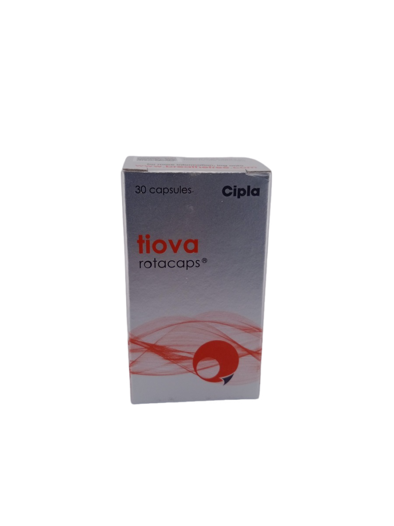 TIOVA ROTACAPS 18 MCG - 1 BOTTLE OF 30 CAPSULE