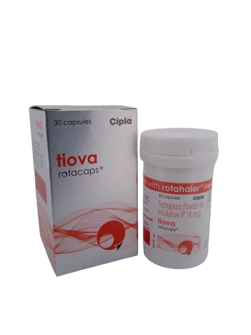 TIOVA ROTACAPS 18 MCG - 1 BOTTLE OF 30 - Image 2