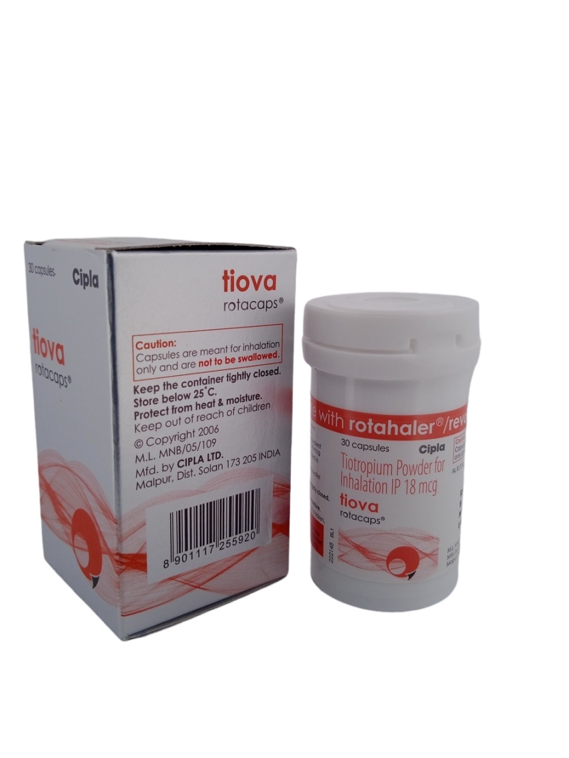 TIOVA ROTACAPS 18 MCG - 1 BOTTLE OF 30 CAPSULE - Image 3