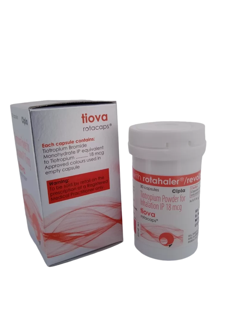TIOVA ROTACAPS 18 MCG - 1 BOTTLE OF 30 - Image 4