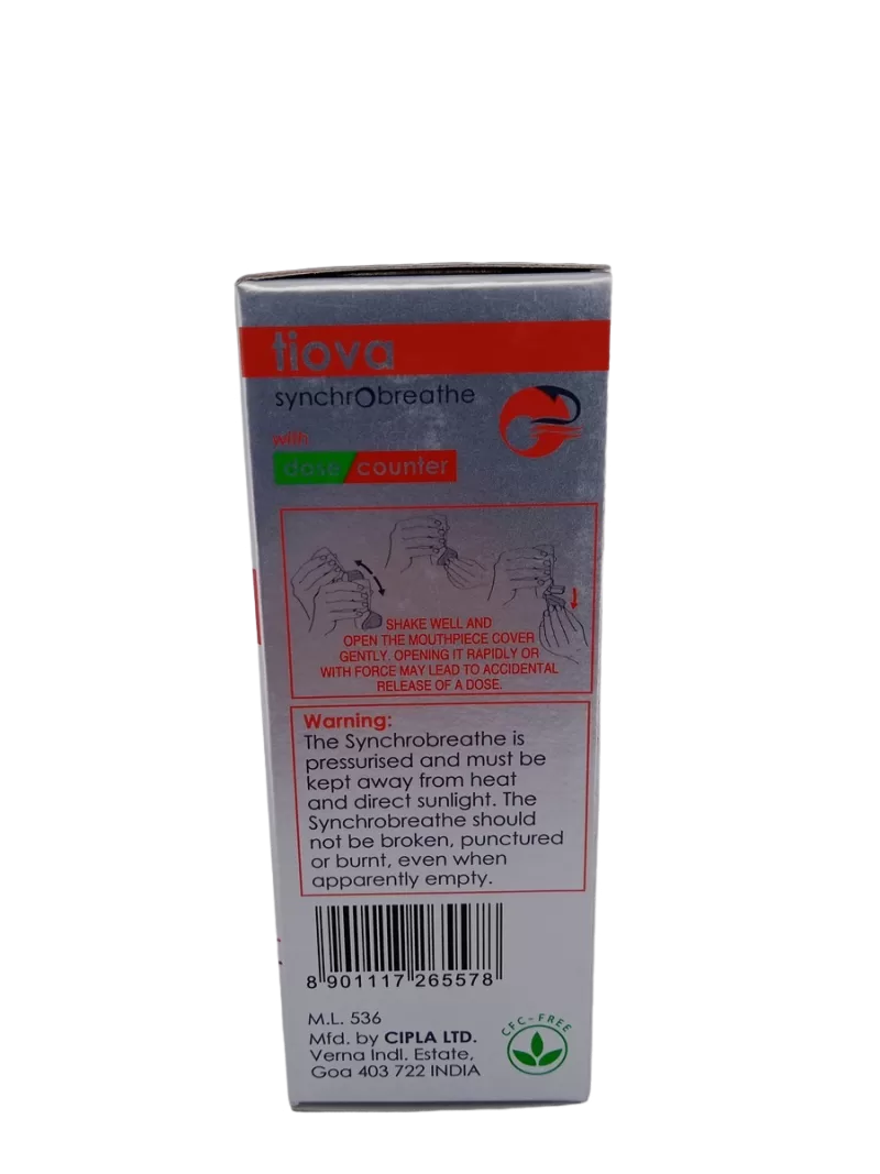 TIOVA SYNCHROBREATHE 9 MCG - 1 INHALER - Image 2