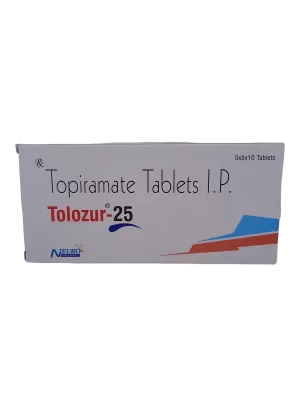 TOLOZUR 25 MG - 10 TABLETS