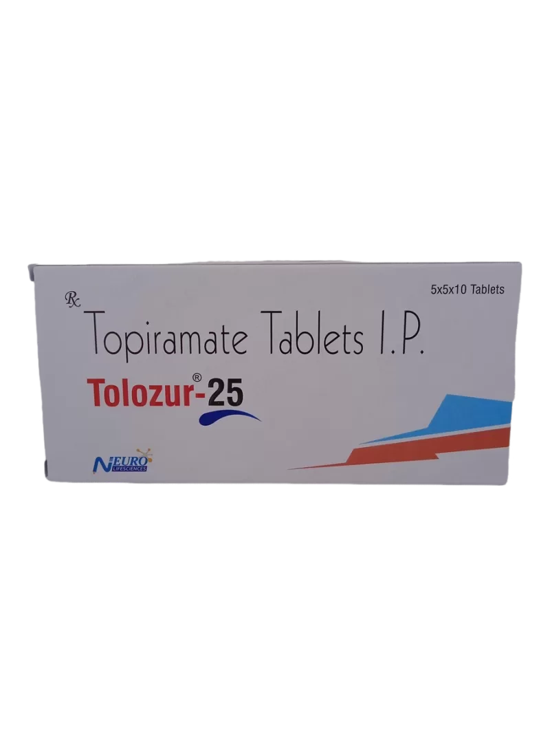 TOLOZUR 25 MG - 10 TABLETS