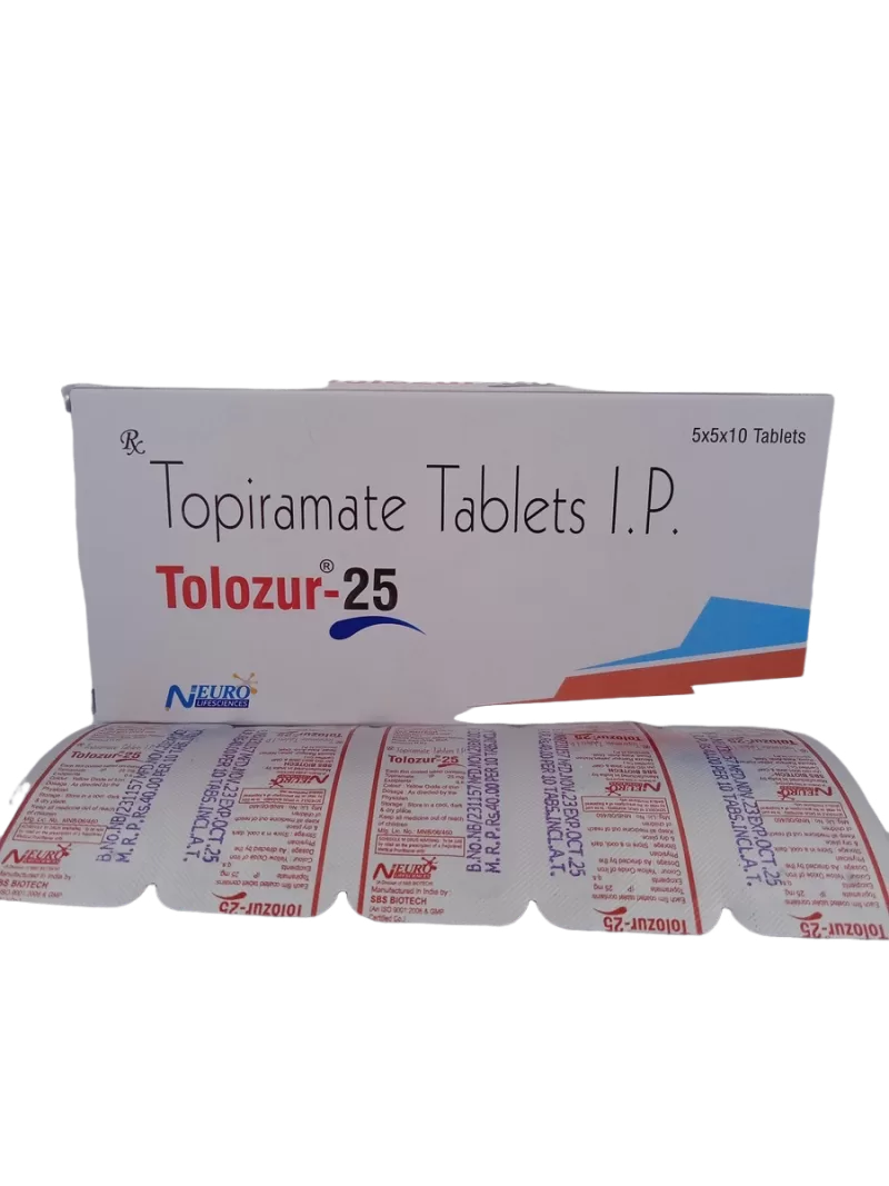 TOLOZUR 25 MG - 10 TABLETS - Image 3