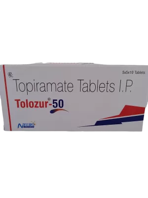 TOLOZUR 50 MG - 10 TABLETS